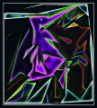 Portrait d'un oiseau, 94X85cm. - MUSéES